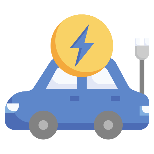 elektroauto Surang Flat icon