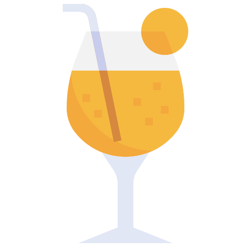 bier cocktail Surang Flat icoon