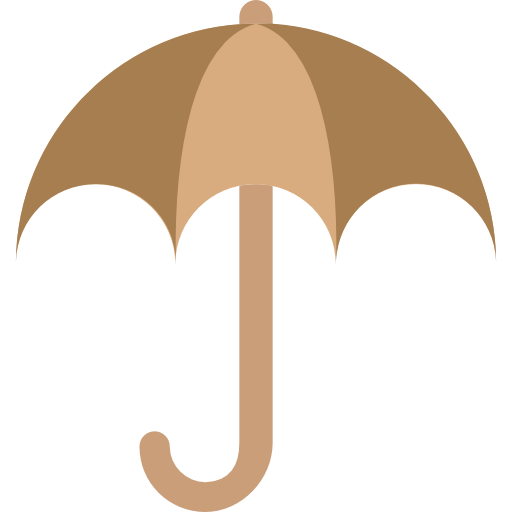 parasol Good Ware Flat ikona