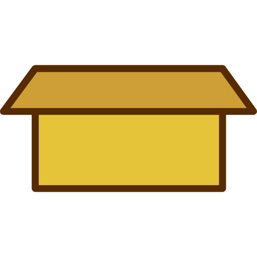 box Good Ware Lineal Color icon