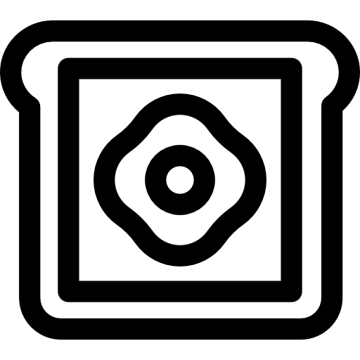 토스트 Basic Rounded Lineal icon