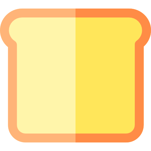 Toast Basic Rounded Flat icon