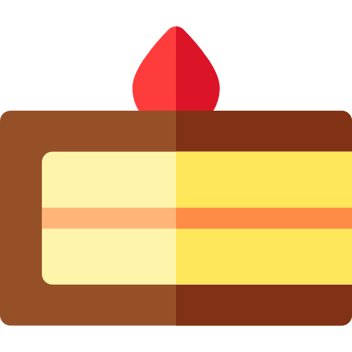 ciasto Basic Rounded Flat ikona
