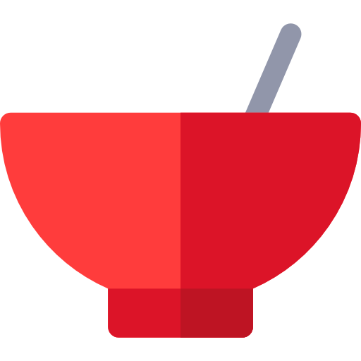 丼鉢 Basic Rounded Flat icon