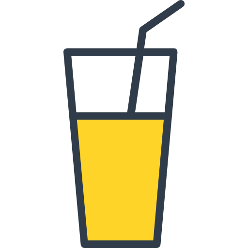zumo de naranja Good Ware Lineal Color icono