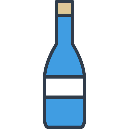 vino Good Ware Lineal Color icono