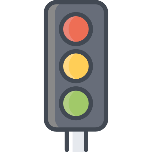 Traffic light Good Ware Lineal Color icon
