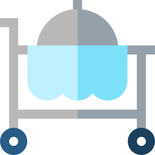 ルームサービス Basic Straight Flat icon