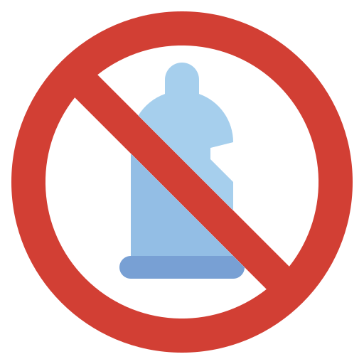 No condom Surang Flat icon