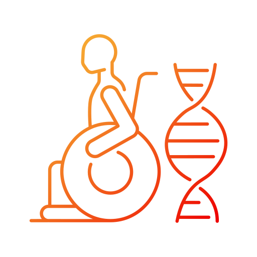 Gene mutation Generic Gradient icon