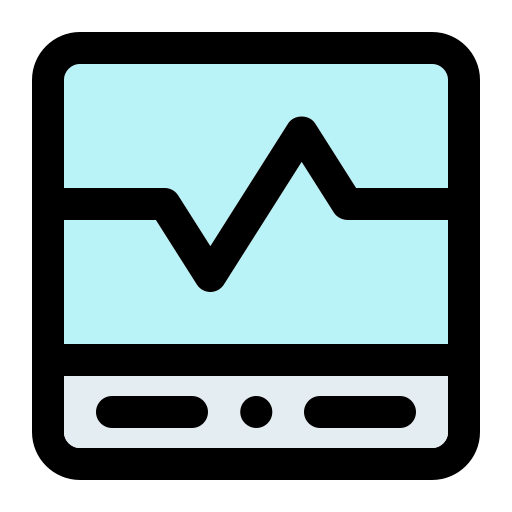 kardiogrammband Generic Outline Color icon