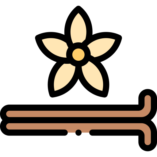 バニラ Detailed Rounded Lineal color icon