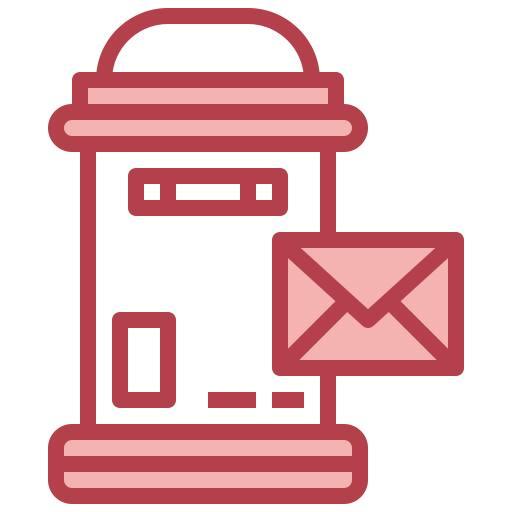 メールボックス Surang Red icon