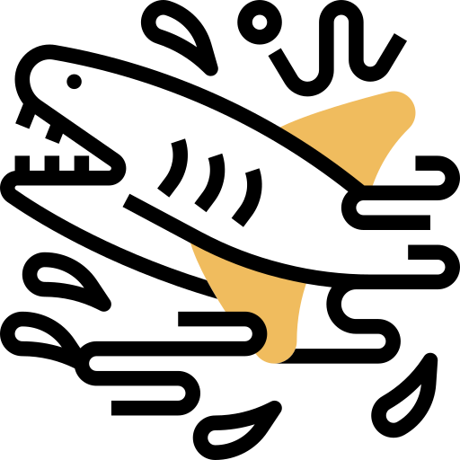 tiburón Meticulous Yellow shadow icono