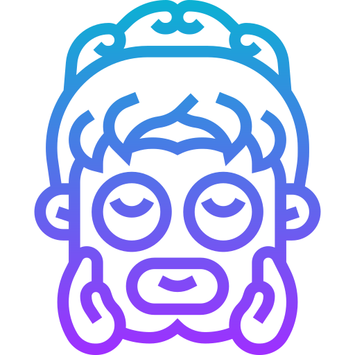 schutzmaske Meticulous Gradient icon