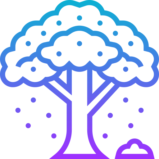 albero Meticulous Gradient icona