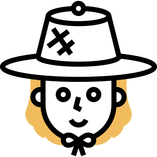 sombrero Meticulous Yellow shadow icono