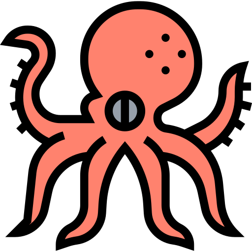 Octopus Meticulous Lineal Color icon