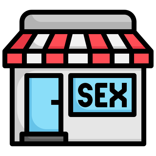 sexshop Generic Outline Color icon