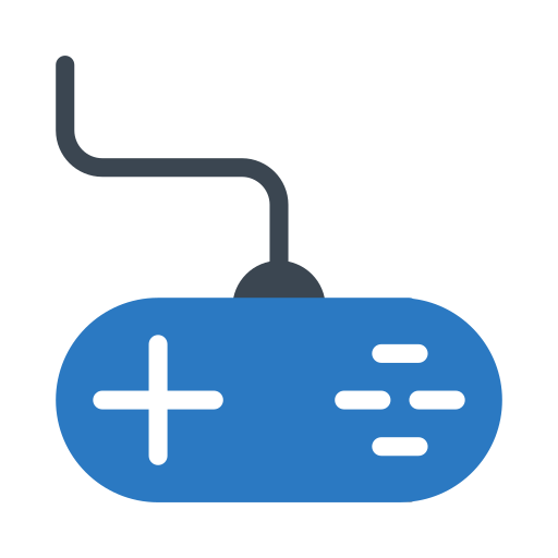 Game console Generic Blue icon