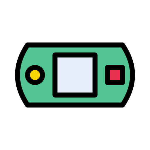 ゲーマー Vector Stall Lineal Color icon