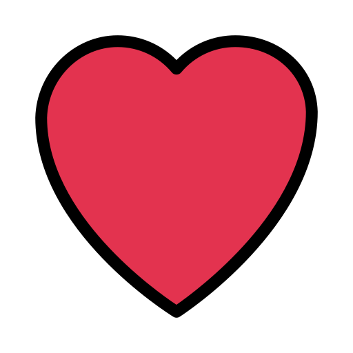 心臓 Vector Stall Lineal Color icon