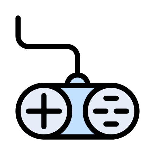 게임 콘솔 Vector Stall Lineal Color icon