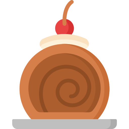 Swiss roll Special Flat icon