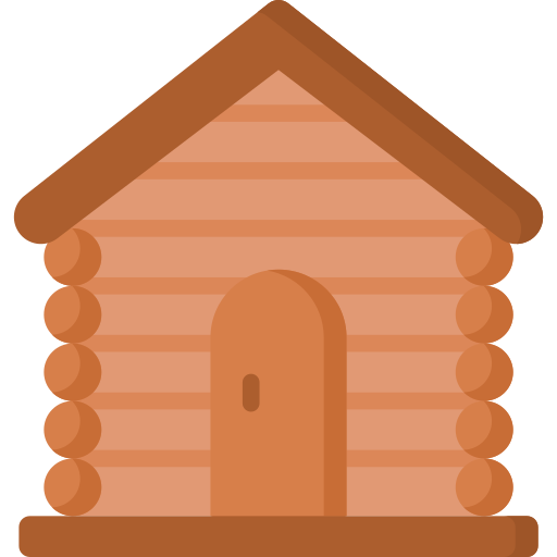 Wooden house Special Flat icon