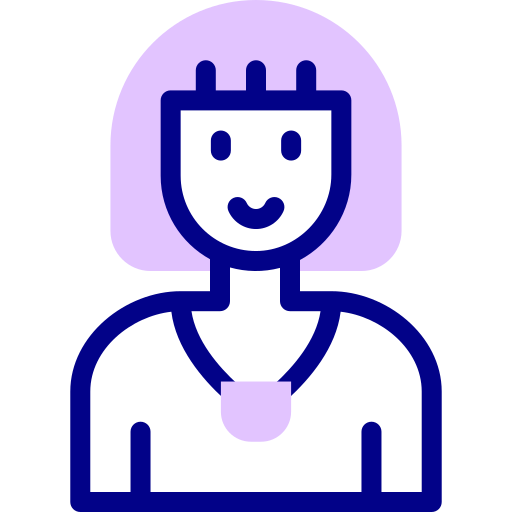 Woman Detailed Mixed Lineal color icon