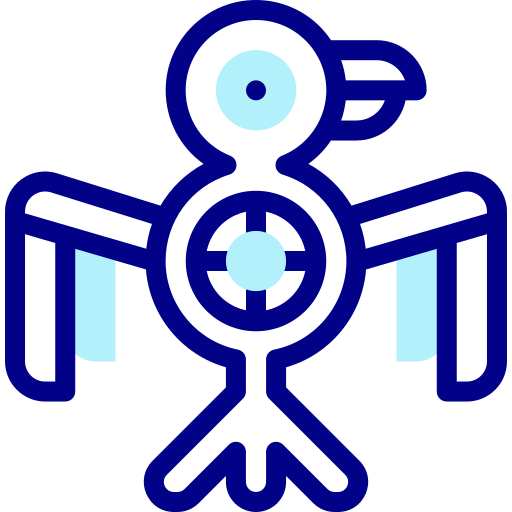 Totem Detailed Mixed Lineal color icon