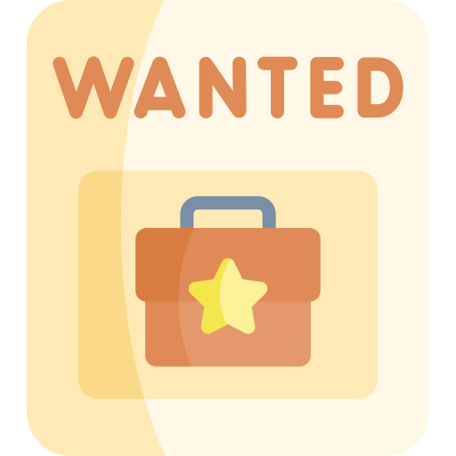 Wanted Kawaii Flat icon