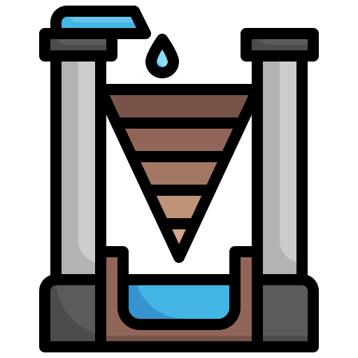 wasseruhr Generic Outline Color icon