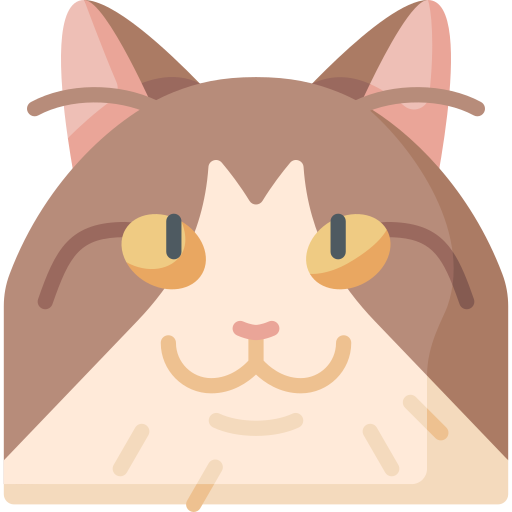 Norwegian forest cat Special Flat icon