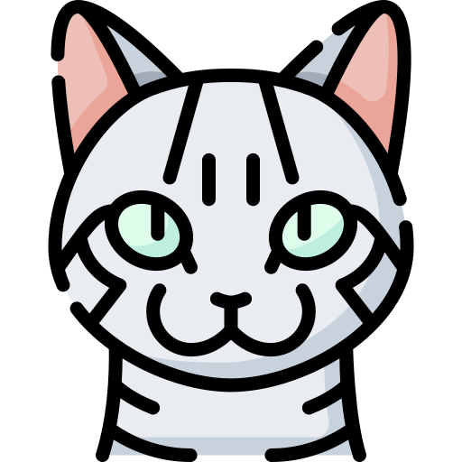 gato mau egipcio Special Lineal color icono