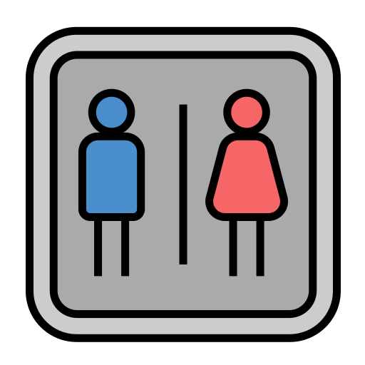 toilette Generic Outline Color icon