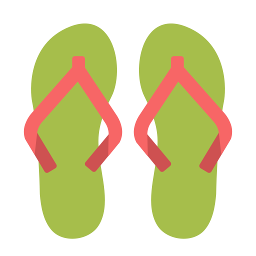 sandálias de dedo Generic Flat Ícone