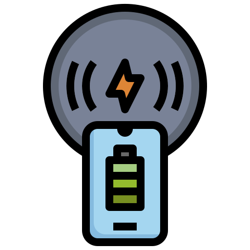 Phone charger Generic Outline Color icon