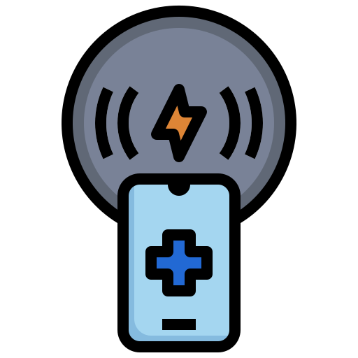Phone charger Generic Outline Color icon