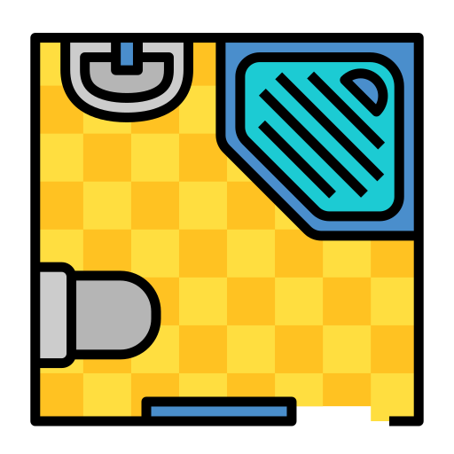 Bathroom Generic Outline Color icon