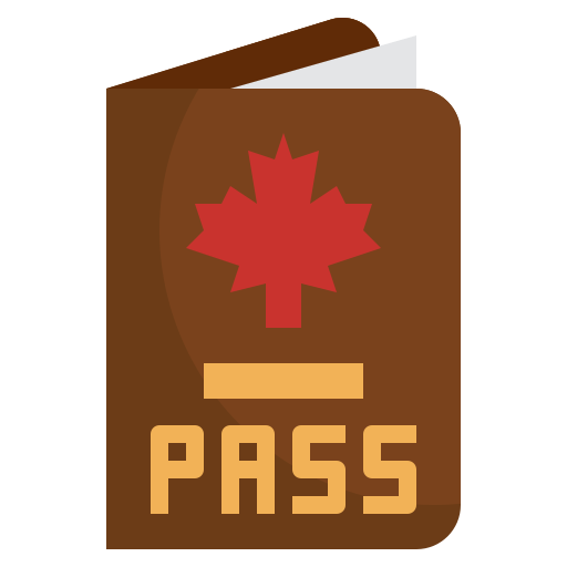 passaporto Generic Flat icona