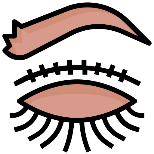 Eyelid Generic Outline Color icon