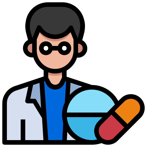 薬剤師 Generic Outline Color icon