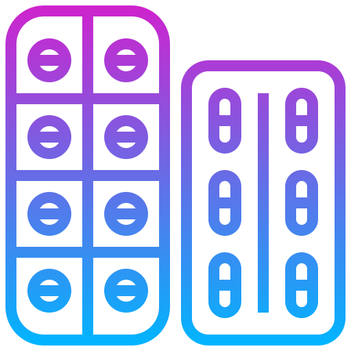 Pill Generic Gradient icon