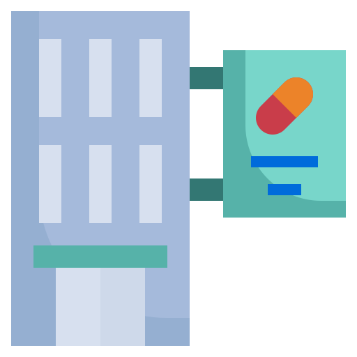 farmacia Generic Flat icono