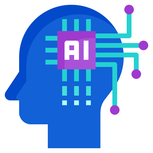 Artificial intelligence Generic Flat icon