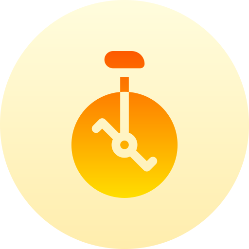 einrad Basic Gradient Circular icon