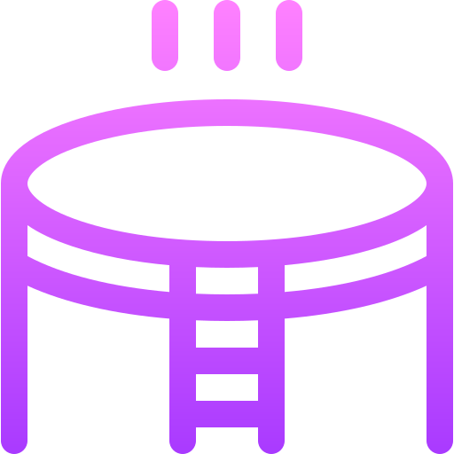 trampolina Basic Gradient Lineal color ikona