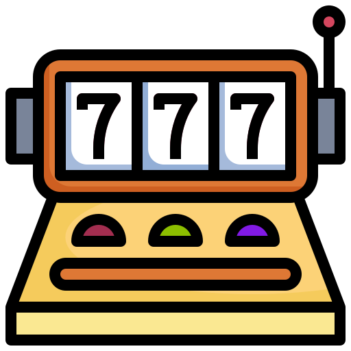 Slot machine Generic Outline Color icon