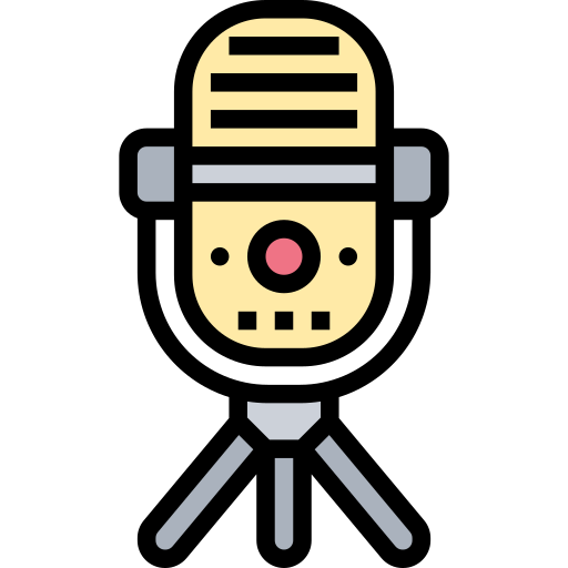 Microphone Meticulous Lineal Color icon